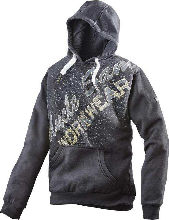 Produktbild Uncle Sam Sweatshirt, Farbe schwarz/grau, Gr.L (L)