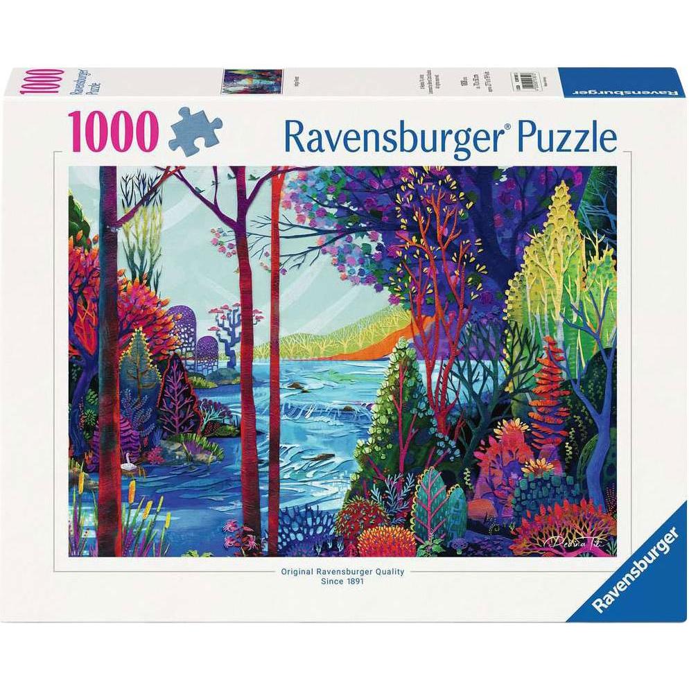 Ravensburger Puzzle Indigowald - 1000 Teile. (1000 pezzi)