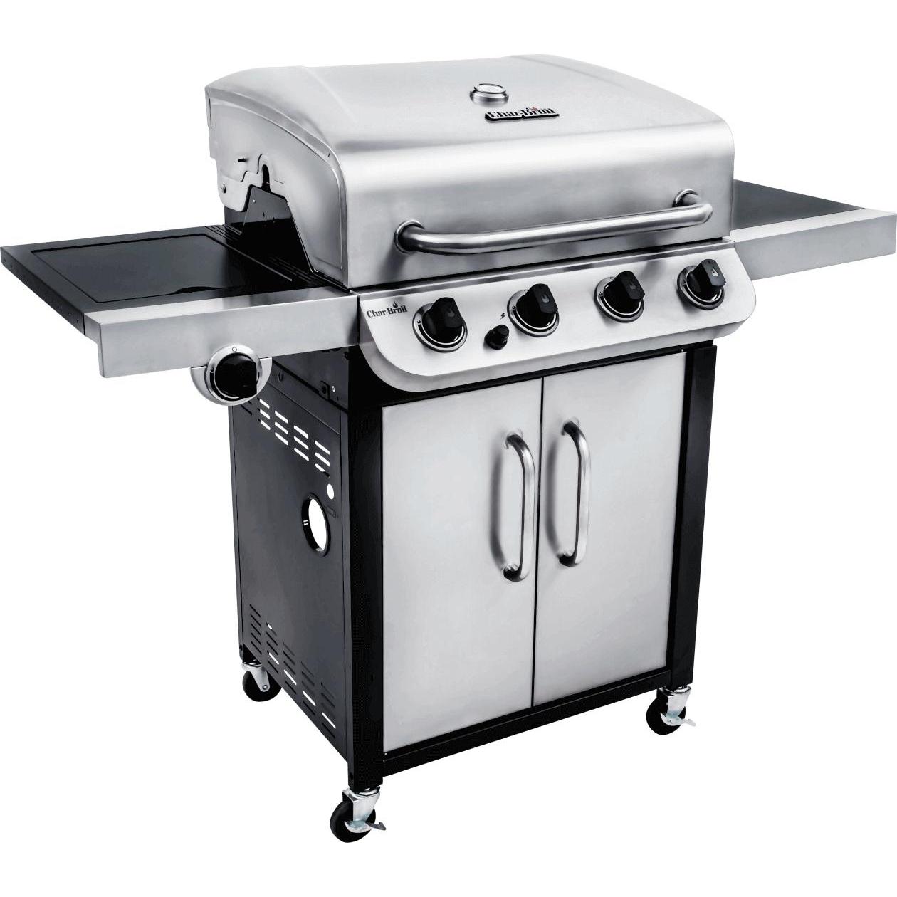 Thumbnail - Char Broil, Gasgrill, Gasgrill Convective 440 S 4 Brenner+Seitenbrenner Edelstahl inkl. Ablage, Deckelthermome (13.50 kW...