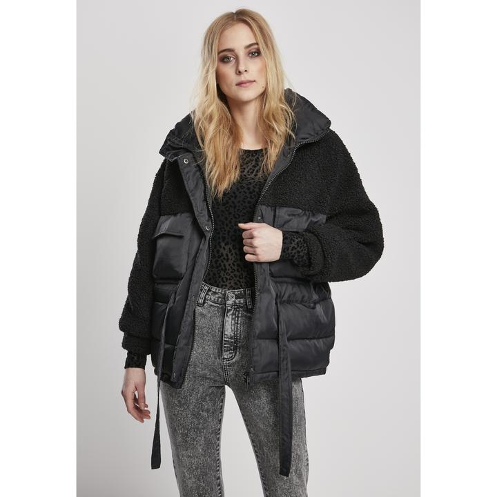 Immagine prodotto Urban Classics Giacca Sherpa Mix Puffer da donna (M)