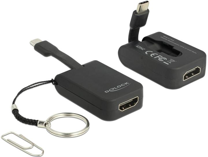 Produktbild Delock Monitoradapter USB Typ-C zu VGA, DP Alt (VGA, 3 cm)