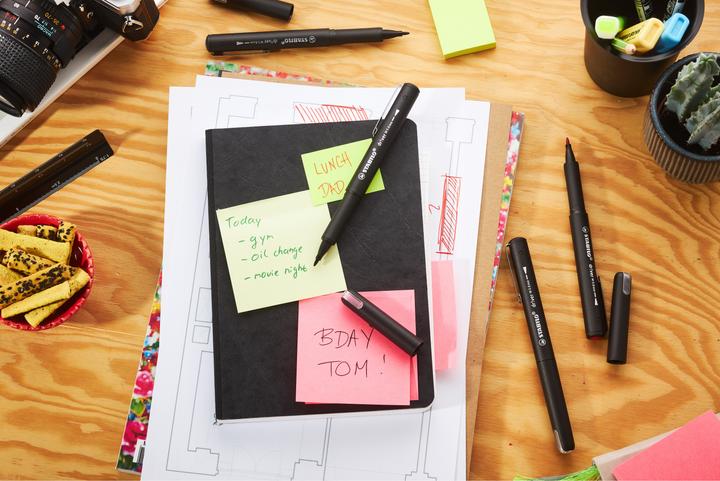 Image du produit STABILO Driver Medium 0.8mm Bleu (41/bleu, Bleu, Noir, 1x)