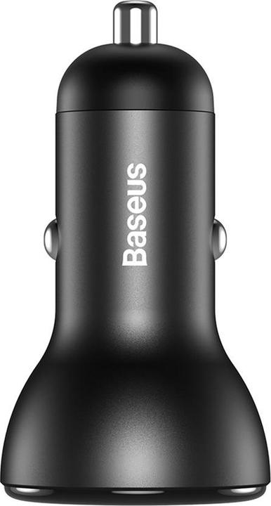Produktbild Baseus Digital Display Dual USB 4.8A Car Charger 24W Grey