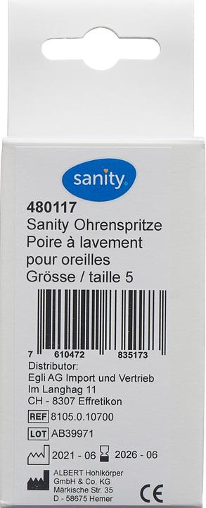 Produktbild Sanity Ohrspritze