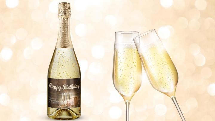 Produktbild TOP Goldsekt Happy Birthday (1 x 20 cl)