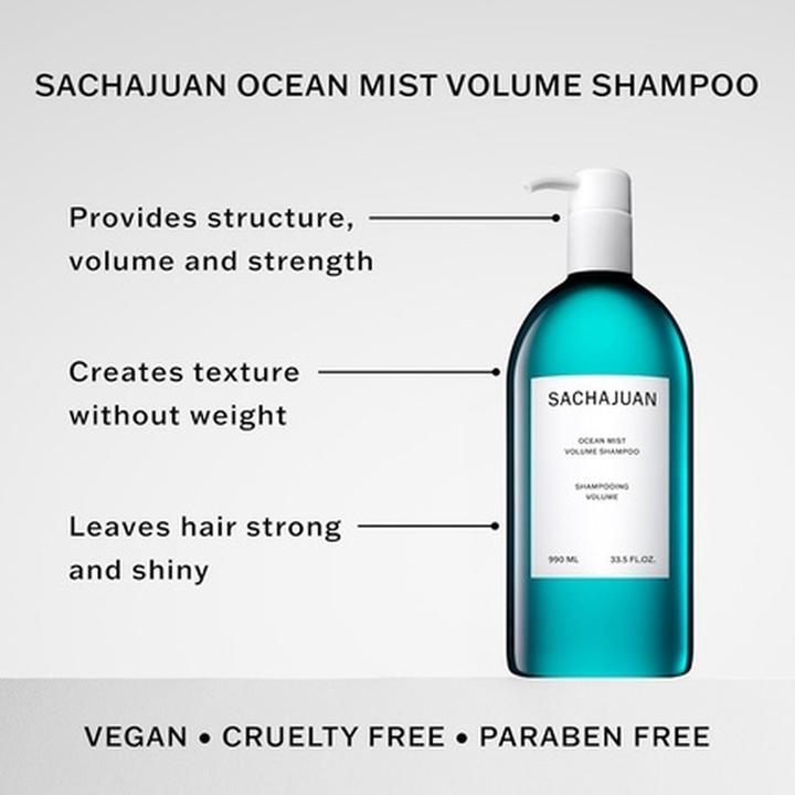 Actual product image Sachajuan Ocean Mist Shampoo (Liquid shampoo, 990 ml)