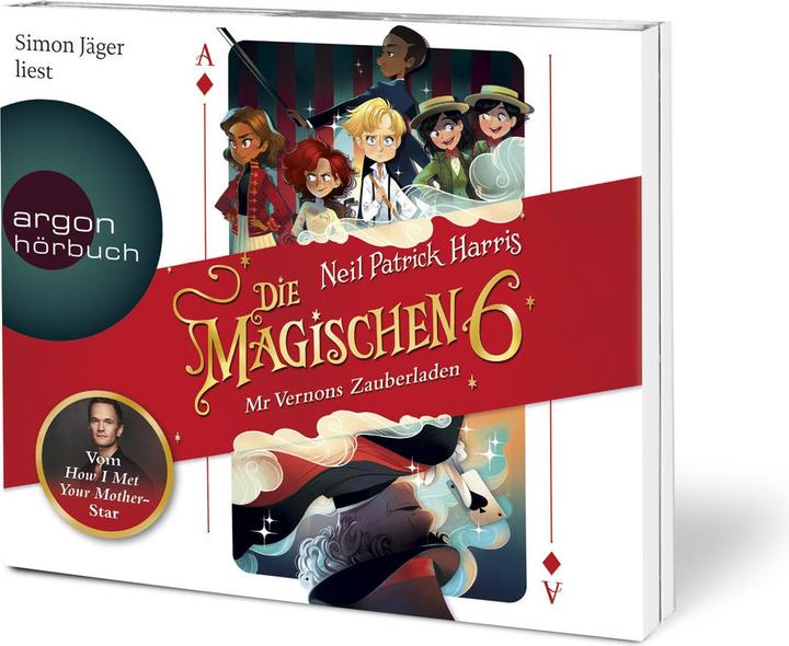 Immagine prodotto The Magic Six - Il negozio di magia di Mr Vernon (Katrin Segererer, Neil P. Harris, Cacciatore Simon, Tedesco)