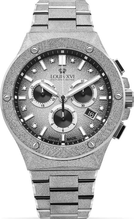 Produktbild Louis XVI Le Monarque (Swiss Made, Chronograph, Uhr mit Schmuckstein, 42 mm)