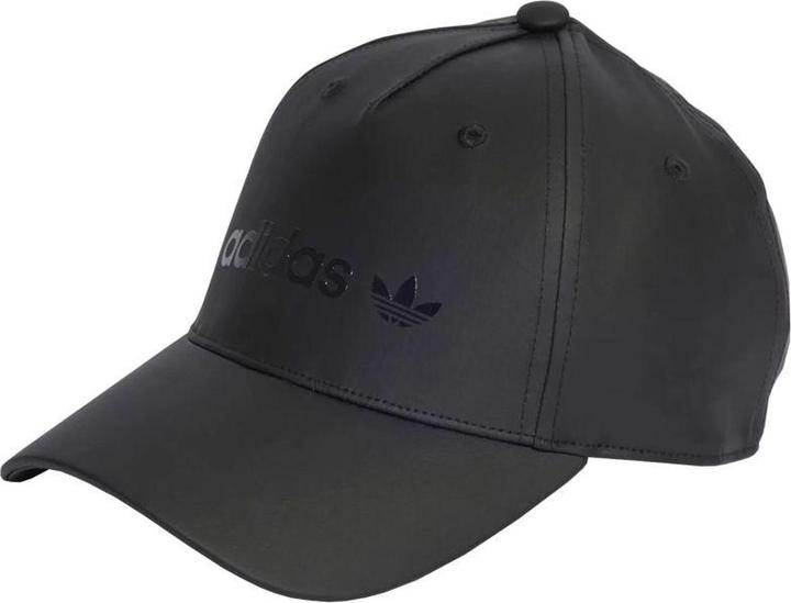 Actual product image Adidas Mens Logo Satin Baseball Cap
