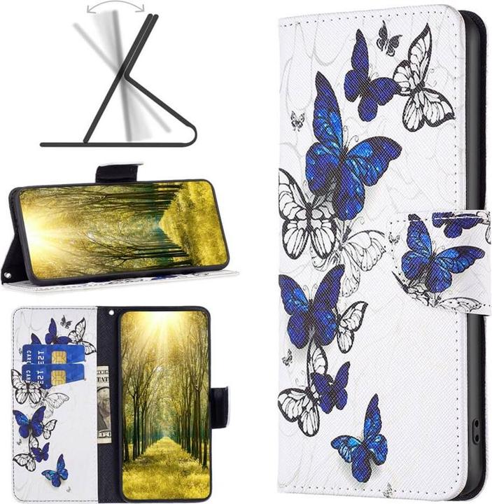 Produktbild Cover-Discount Galaxy A35 - Tasche Hülle Schmetterling (Samsung Galaxy A35)