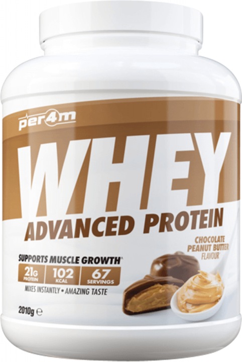 Actual product image Per4m Whey Advanced Protein (Chocolate Peanut Butter, 1 pcs., 2010 g)