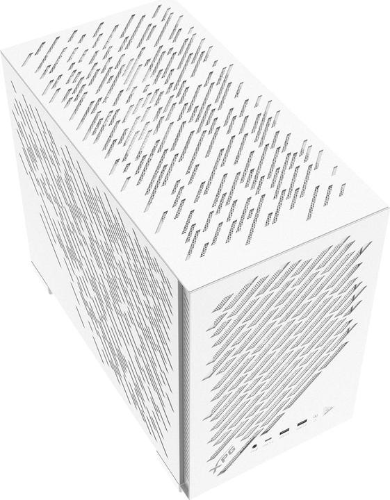 Actual product image Adata Geh XPG VALOR AIR NANO (ITX) Midi Tower weiss retail (mATX, Mini-ITX)