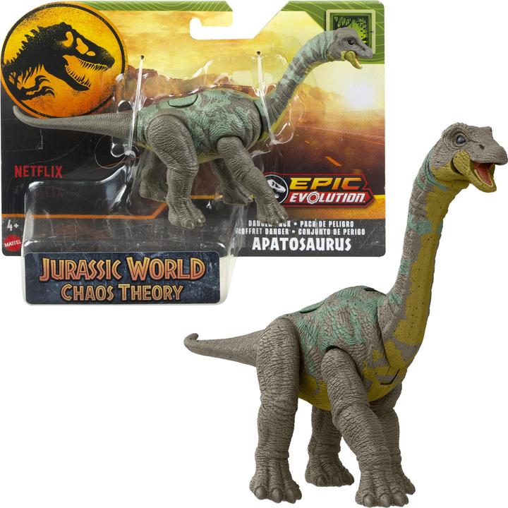 Mattel JURASSIC WORLD DANGER PACK Apatosaurus