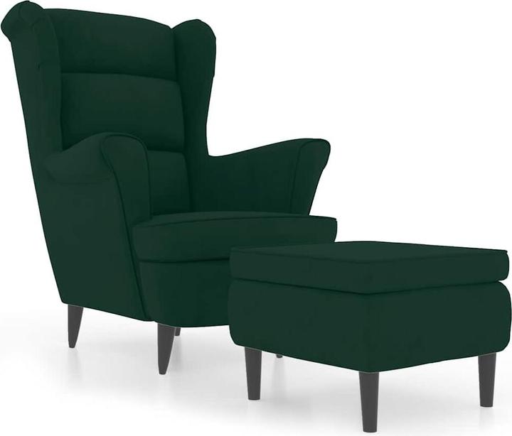 Produktbild vidaXL Sessel mit Hocker