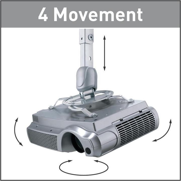 Actual product image Barkan Projector ceiling mount with telescope/91 (Ceiling)