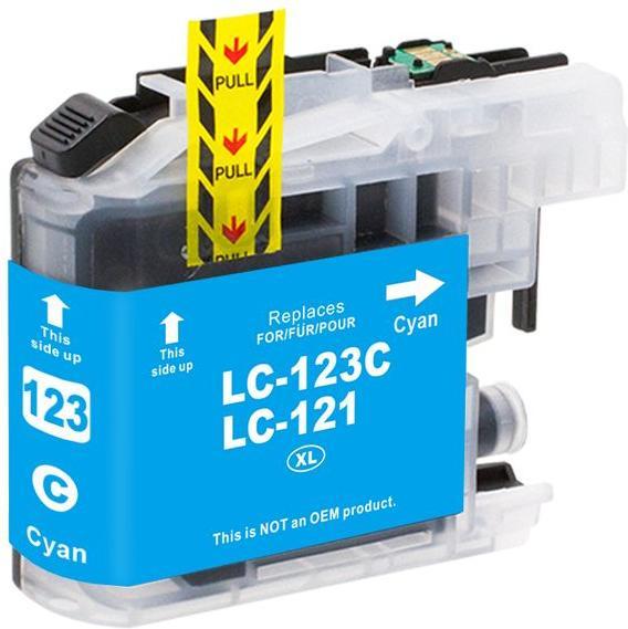 Actual product image Hermex Compatible Ink Cartridge XL for Brother MFC-J870DW (C)