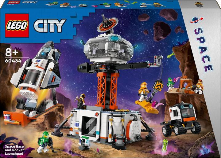 Image du produit LEGO 60434 Base spatiale avec rampe de lancement (60434, LEGO City)