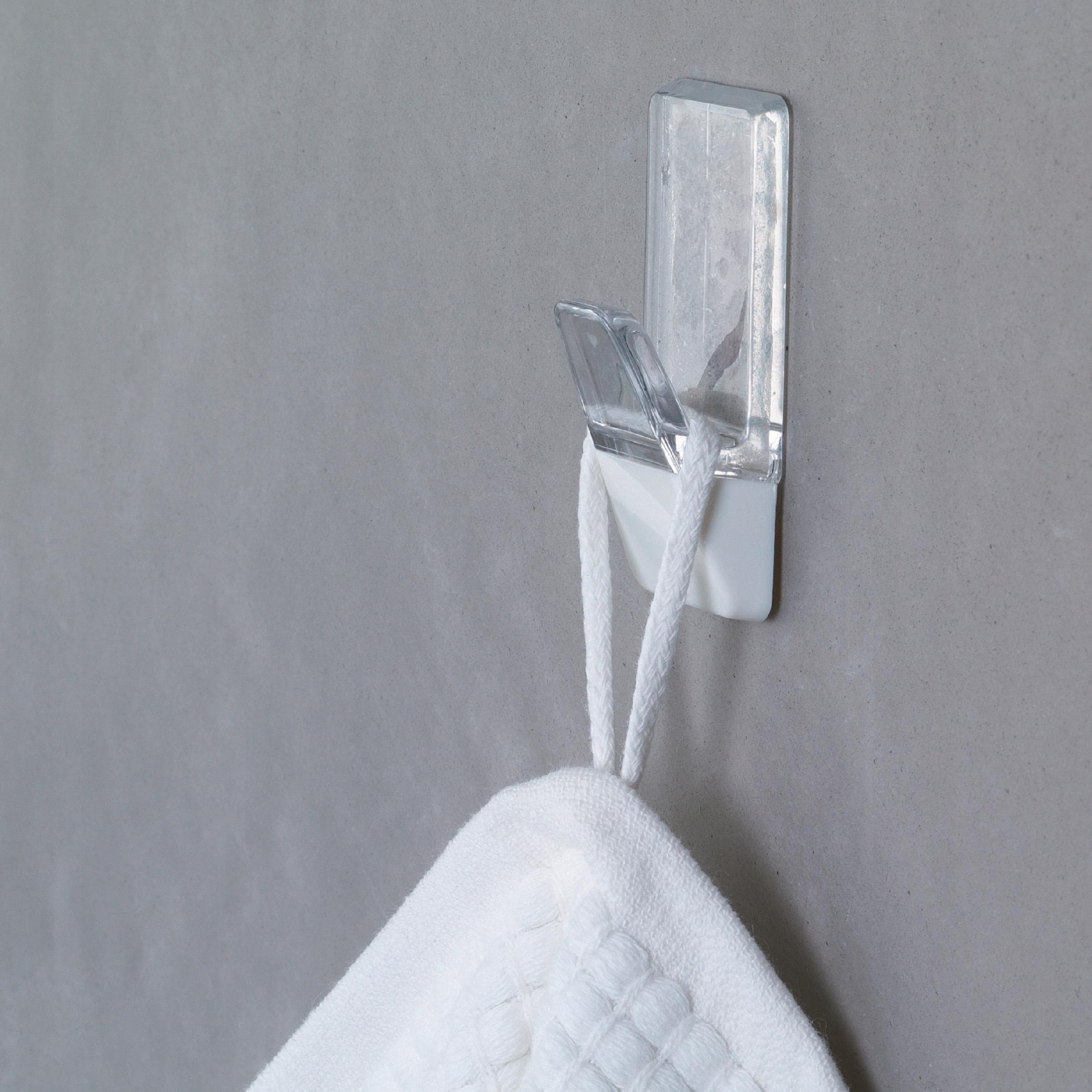 Thumbnail - 8x tesa, Klebehaken + Klebenagel, Powerstrips Transparent Haken