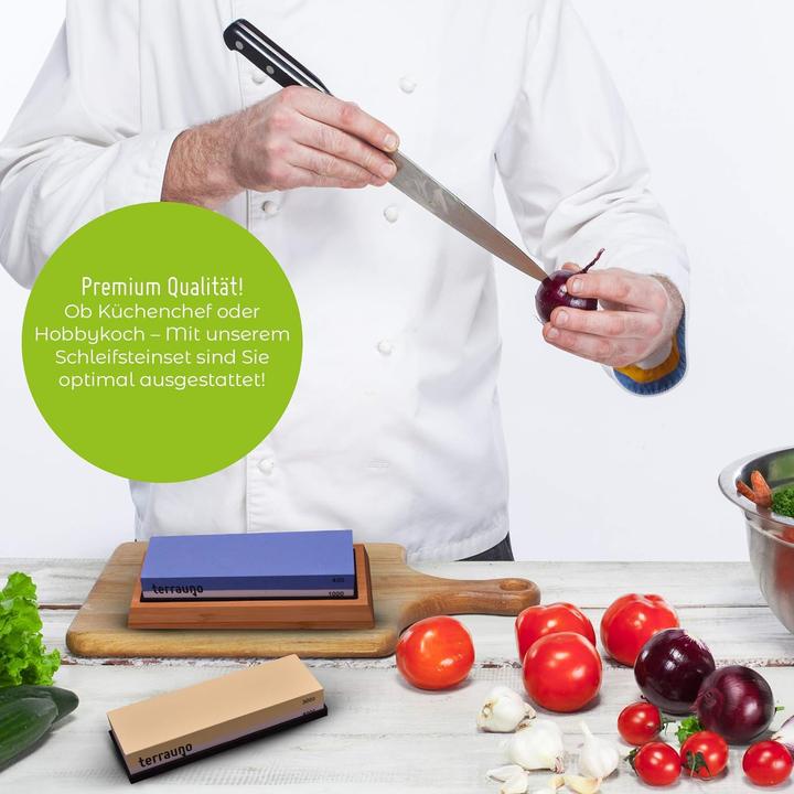 Produktbild TerraUno Schleifstein-Set 4-in-1