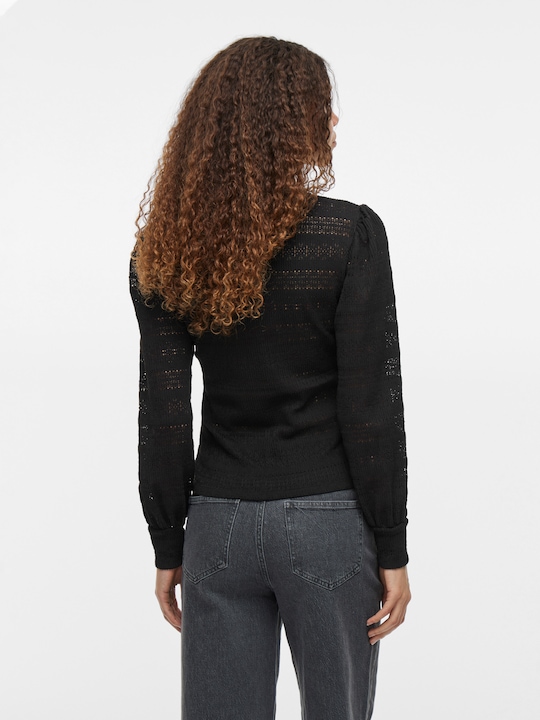 Image du produit Vila V-Ausschnitt Oberteil mit langen Ärmeln (XL)