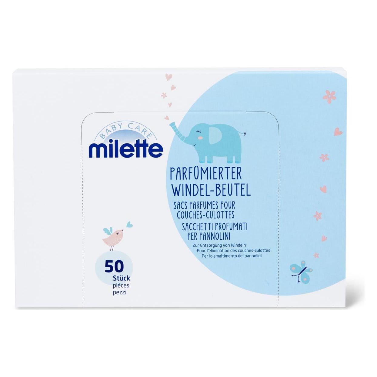 150 Windelbeutel Parfümiert, Farbig – 31x28 Cm, Mit Griffen, Für Babywindeln, Hundekot, Hygiene