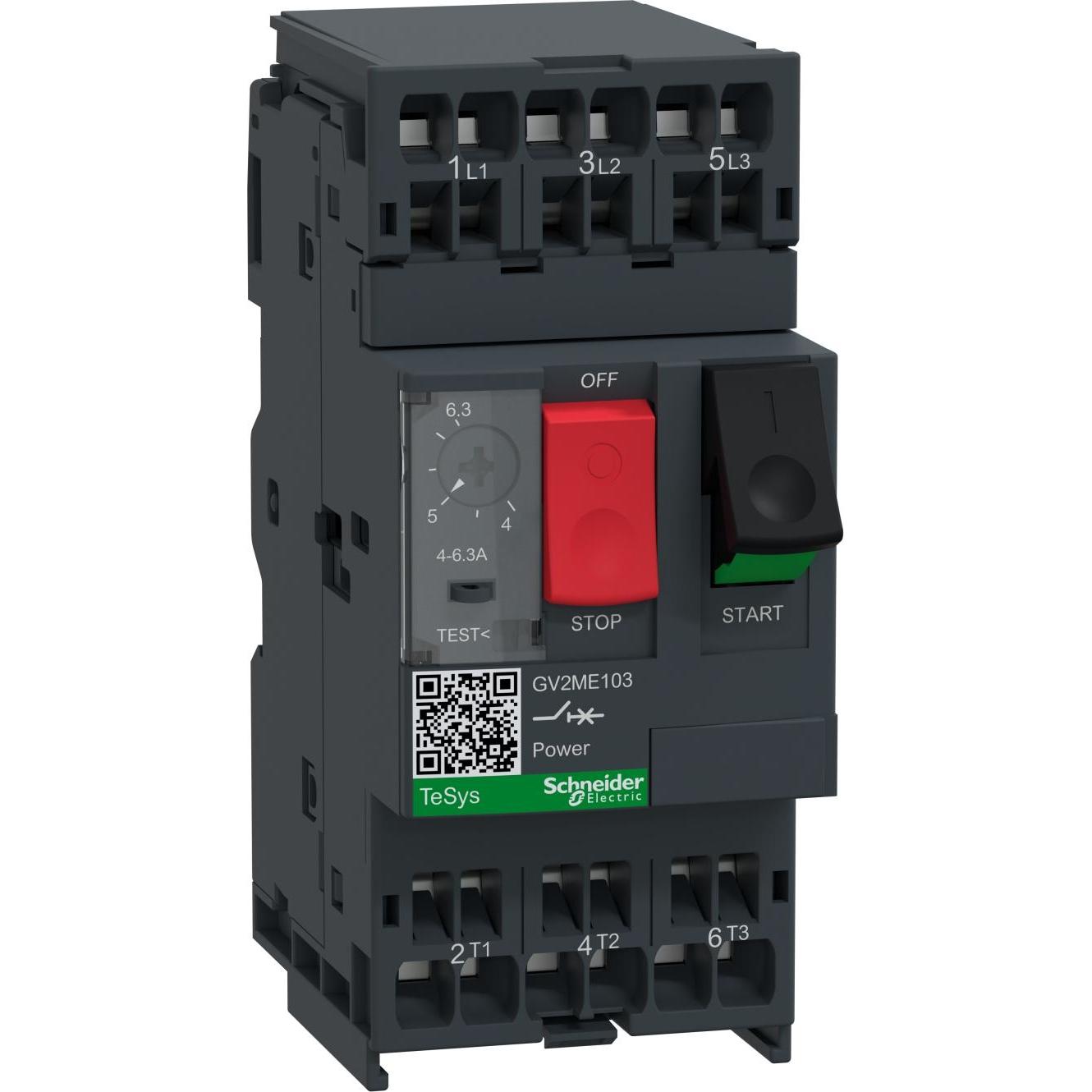 Schneider Electric, Schutzschalter, Leitungsschutzschalter GV2ME103
