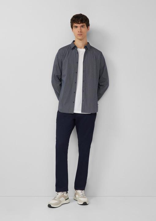 Immagine prodotto s.Oliver Hemd Slim Fit: Gemustertes Hemd mit Kentkragen (L)