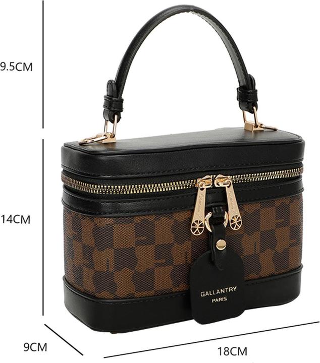 Produktbild Gallantry Vanity-Tasche mit Karomuster