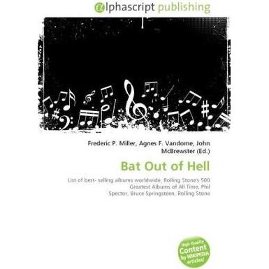 Bat Out of Hell, Fachbücher