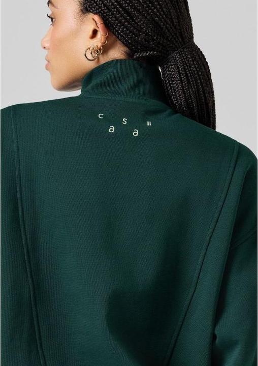 Produktbild CASALL Comfy Full Zip Sweater, green (XS)