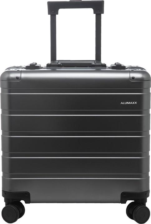 Produktbild Alumaxx Business Overnighttrolley, mit Vollalukoffer, grau (37 l)