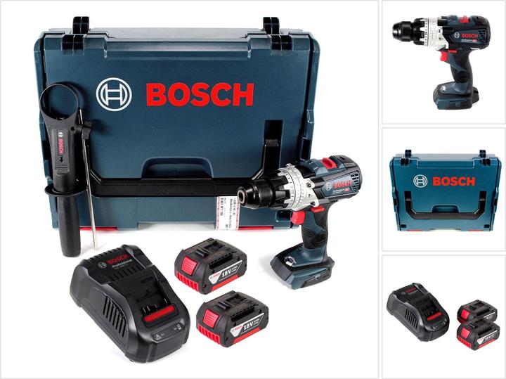 Actual product image Bosch Professional Bosch GSB 18 V-85 C Professional 18V Perceuses-visseuses à percussion sans fil Brushless 85 Nm avec (Rechargeable battery operated)