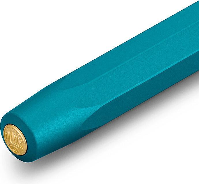 Actual product image Kaweco Fountain Pen Sport Iguana Blue M (Blue, Iguana, 1x)