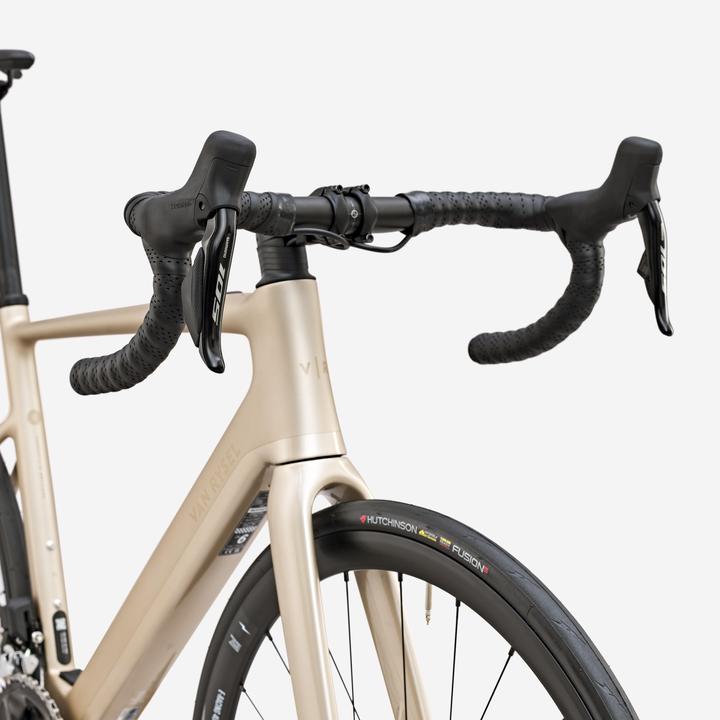 Produktbild Van rysel E-Rennrad Carbon E-EDR CF Mahle X20 Shimano 105 Di2 beige