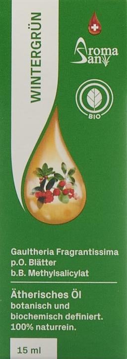Produktbild AromaSan Wintergrün Bio Ätherisches Öl (15ml)