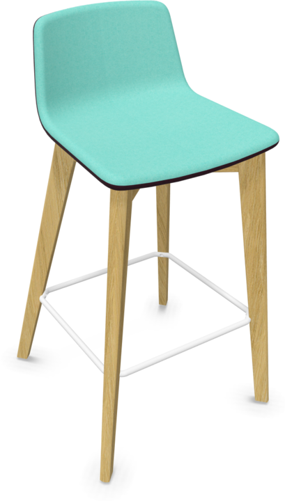 Mint, Bordeaux - Red melange, White, Ash natural light grey stained