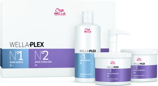 Image du produit Wella Wellaplex Salon Kit No. 1&2 3 x 500 ml (Kit de soins capillaires)