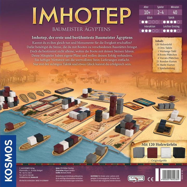Produktbild Kosmos Imhotep: Das Duell (Deutsch)