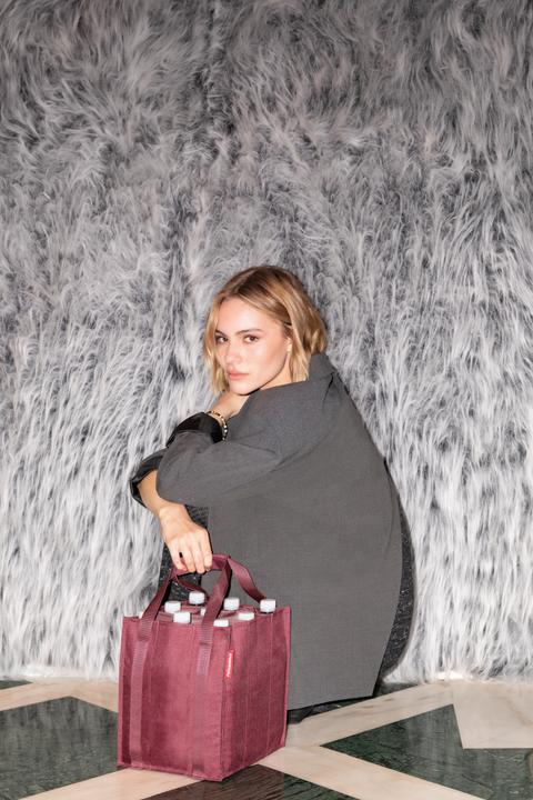 Image du produit reisenthel bottlebag twist maroon