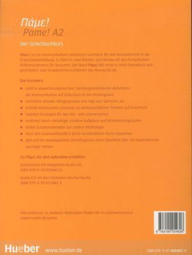 Produktbild Pame! A2. Kursbuch (Deutsch, Vasili Bachtsevanidis, 2024)