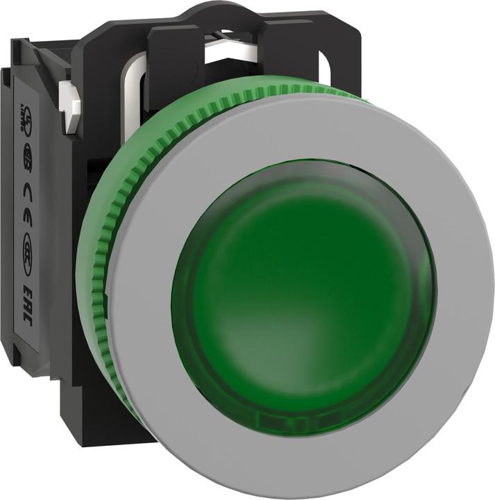 Actual product image Schneider Electric Illuminated pushbutton, compl., plastic, XB5FW33B5C0