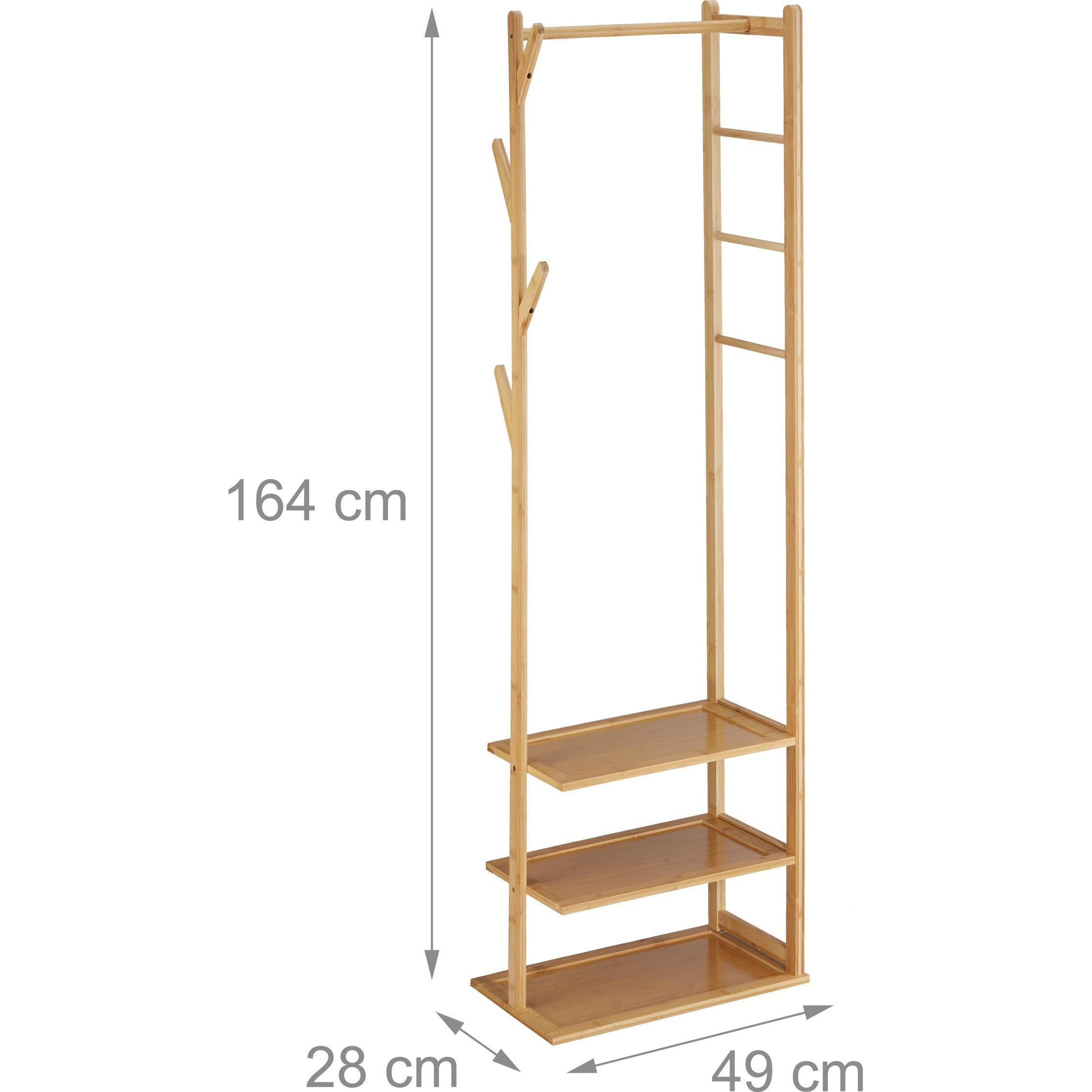 Thumbnail - Relaxdays, Kleiderständer + Kleiderstange, Kleiderständer