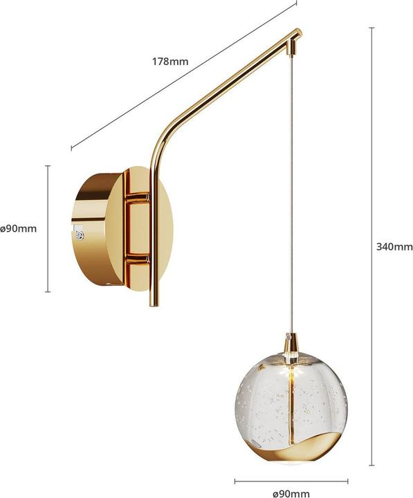 Image du produit Lucande Table de bar (408 lm)