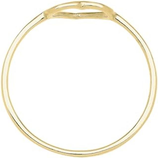 Produktbild Elli PREMIUM womens ring Stack Heart 375 yellow gold (54, 58)