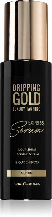 Actual product image Sosu Dripping Gold - Express Tanning Serum 150 ml - Shade: Medium (Self tanning serum, 150 ml)