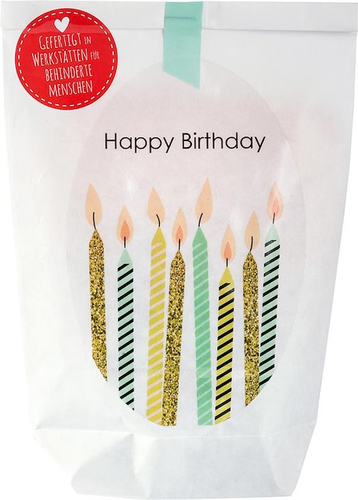 Image du produit Wunderle Cadeau sac à merveilles Happy Birthday (Pochette cadeau)