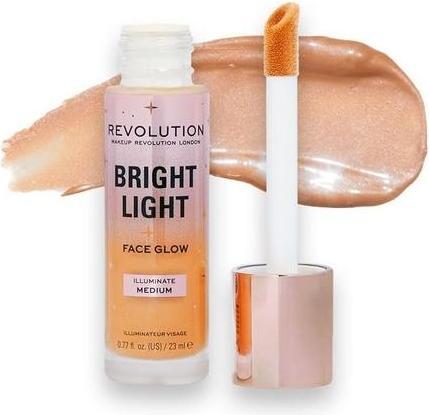 Produktbild Makeup Revolution Bright Light Face Glow Brightening Skin Tint Radiant Finish Illuminate Medium (Illuminate Medium)