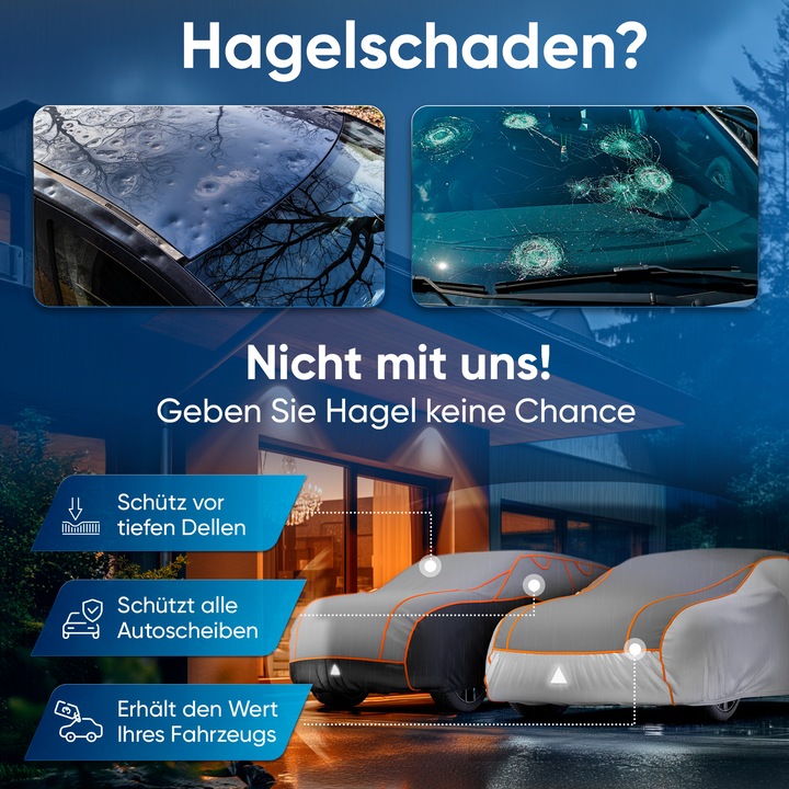 Actual product image Walser Hail protection tarpaulin