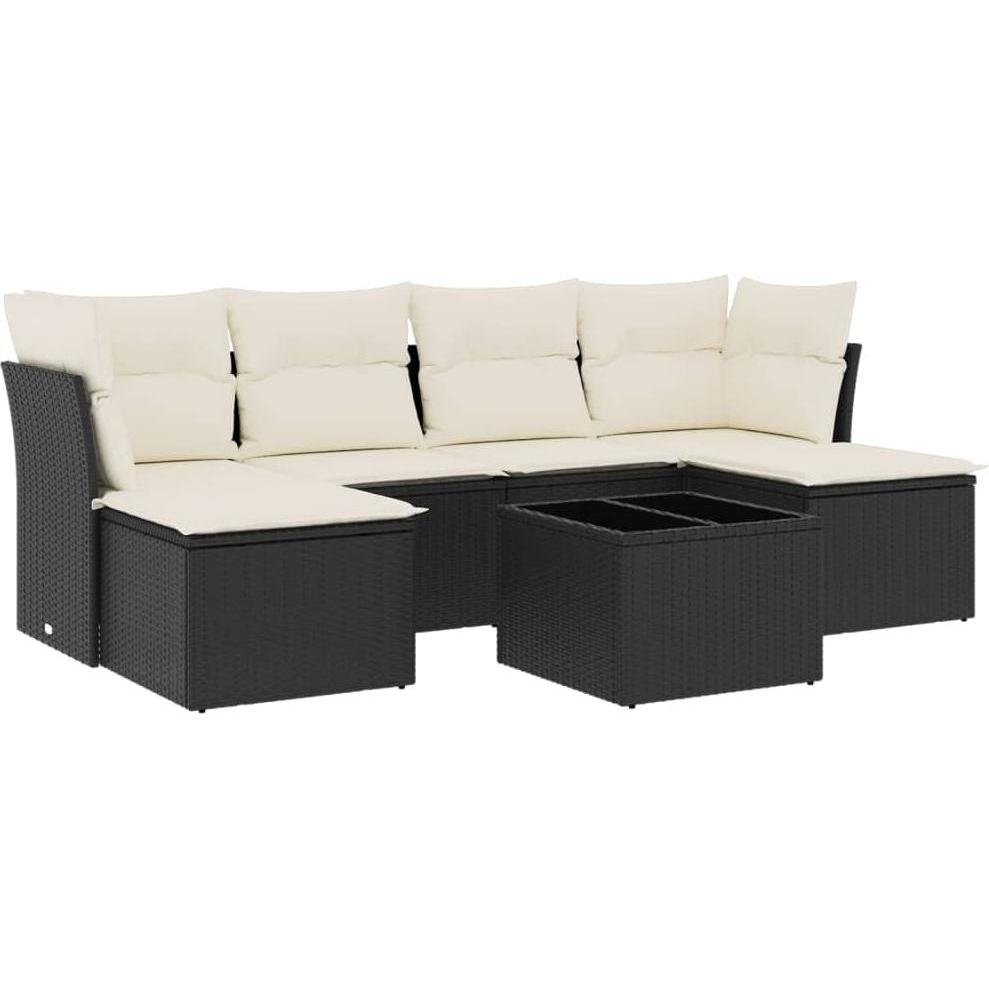 VidaXL, Gartenlounge, 10-tlg. Garten-Lounge-Set mit Kissen
