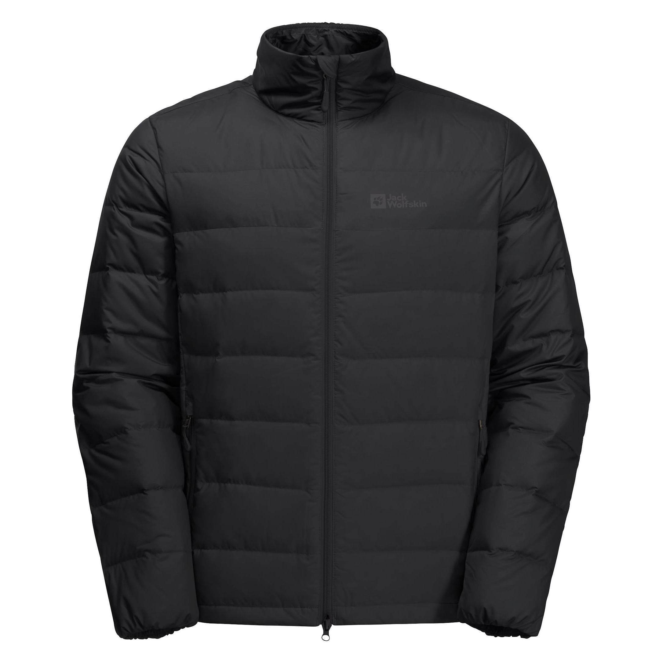 Jack Wolfskin, Herren, Winterjacken, Ather Down Jkt M, Schwarz, (S)